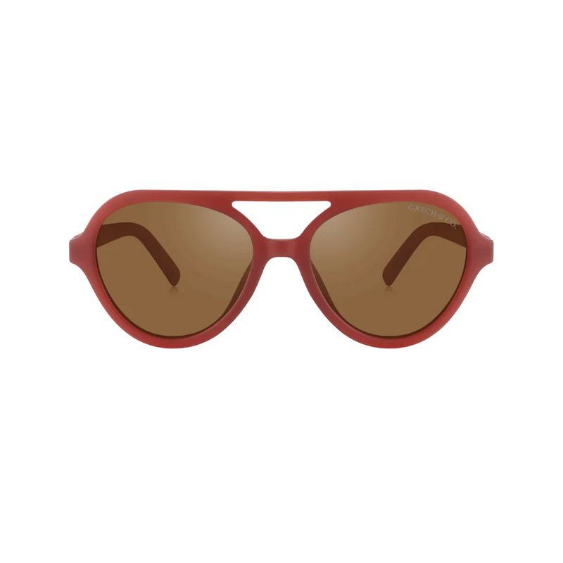 [Grech & Co.][3-8Y]Aviator Polarized Sunglasses - Cinammon