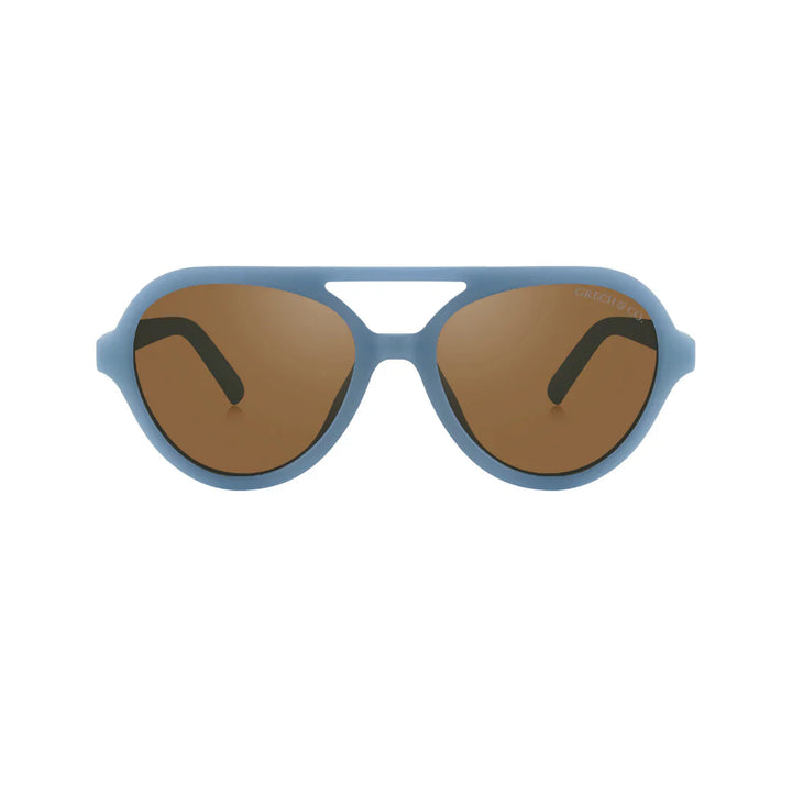[Grech & Co.][3-8Y]Aviator Polarized Sunglasses - Desert Teal