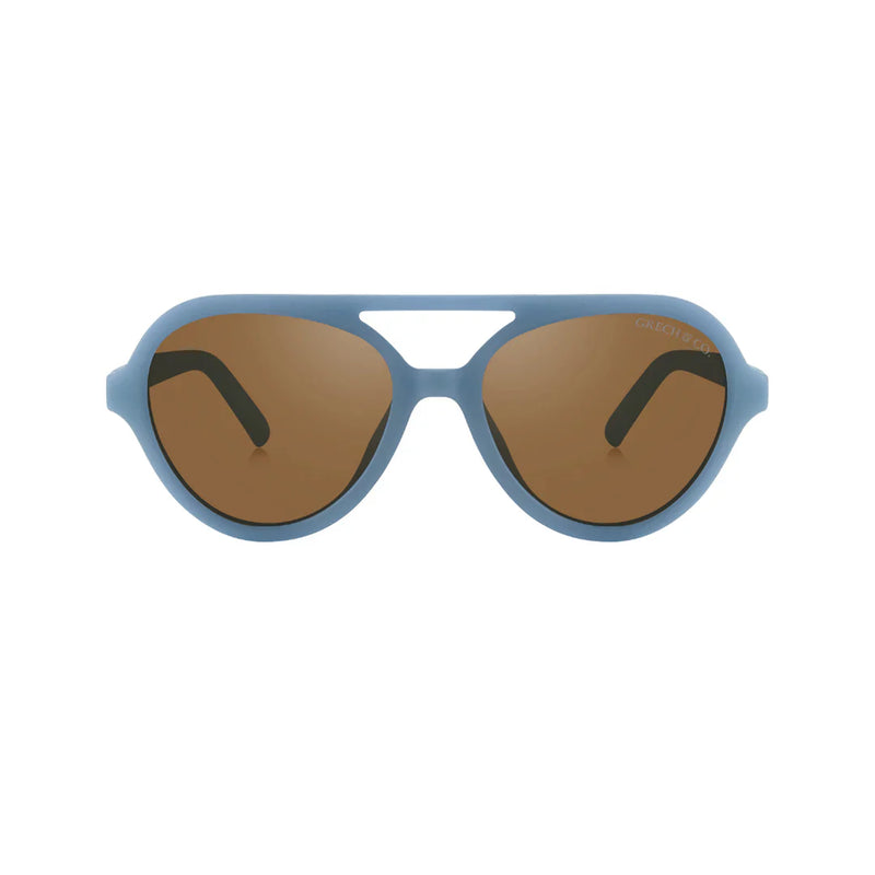 [Grech & Co.][3-8Y]Aviator Polarized Sunglasses - Desert Teal