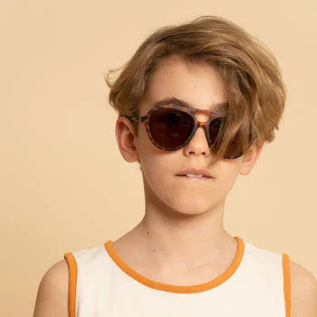 [Grech & Co.][3-8Y]Aviator Polarized Sunglasses - Tortoise