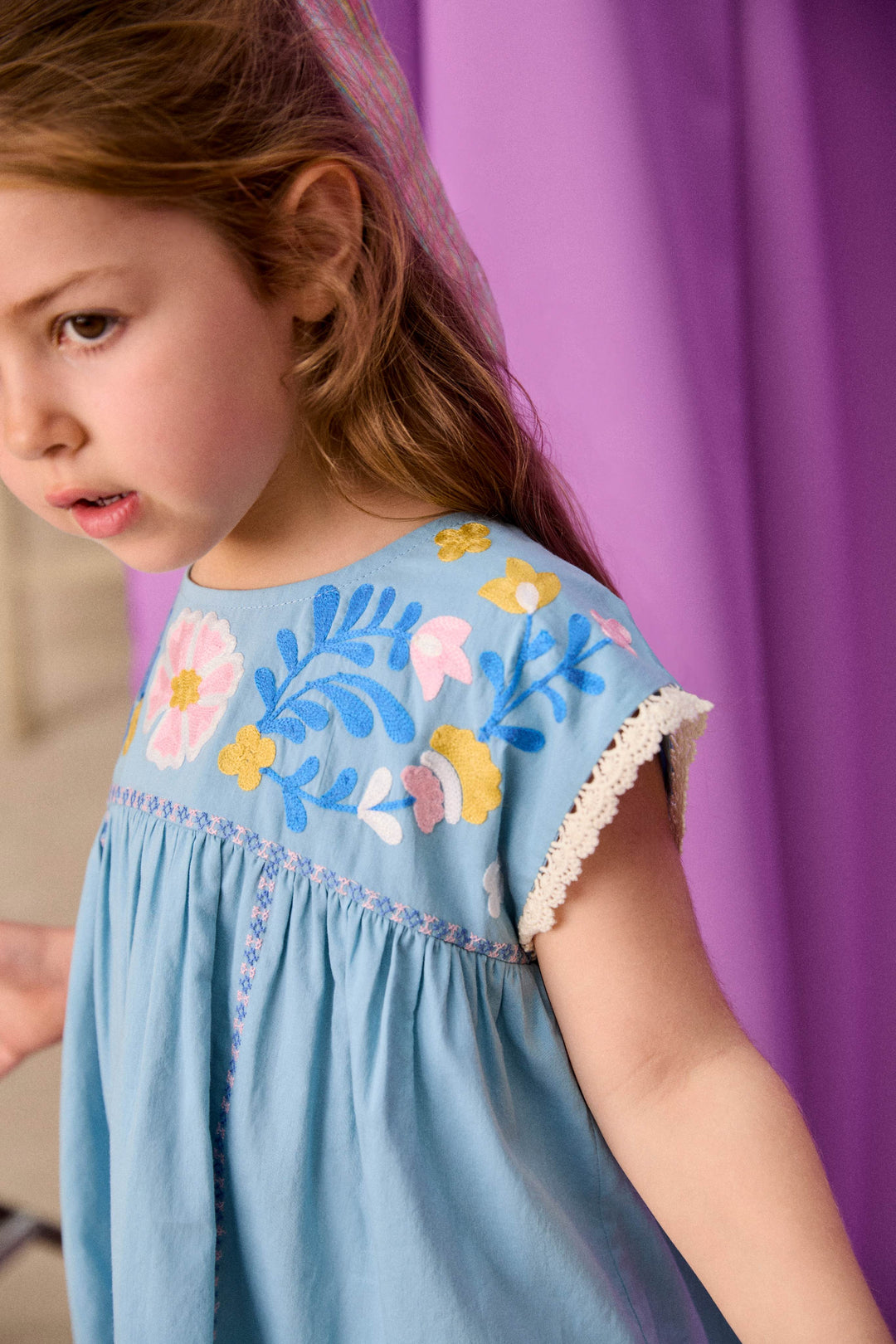 [Louise Misha] Dress Talula - Stone Blue