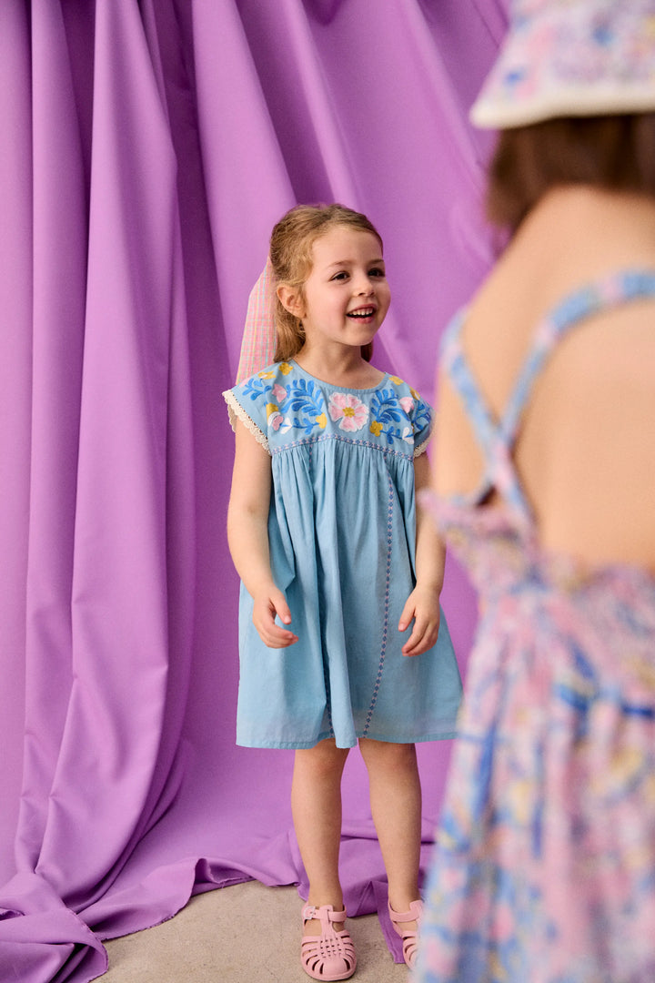 [Louise Misha] Dress Talula - Stone Blue