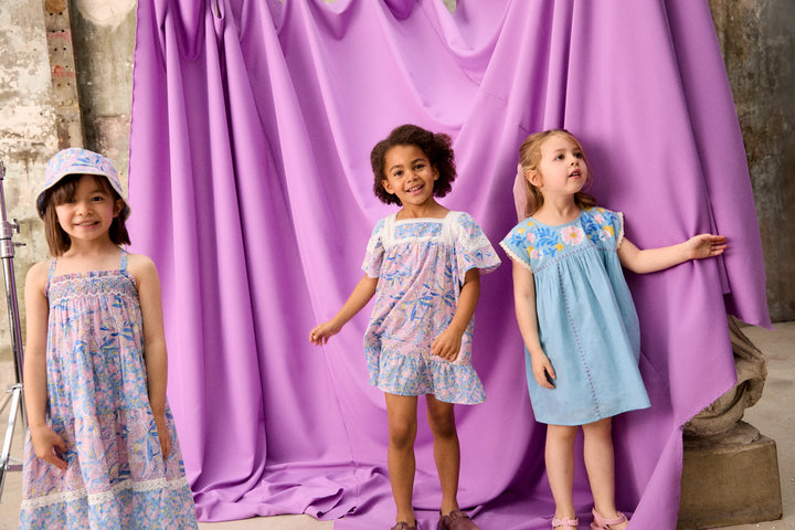 [Louise Misha] Dress Talula - Stone Blue