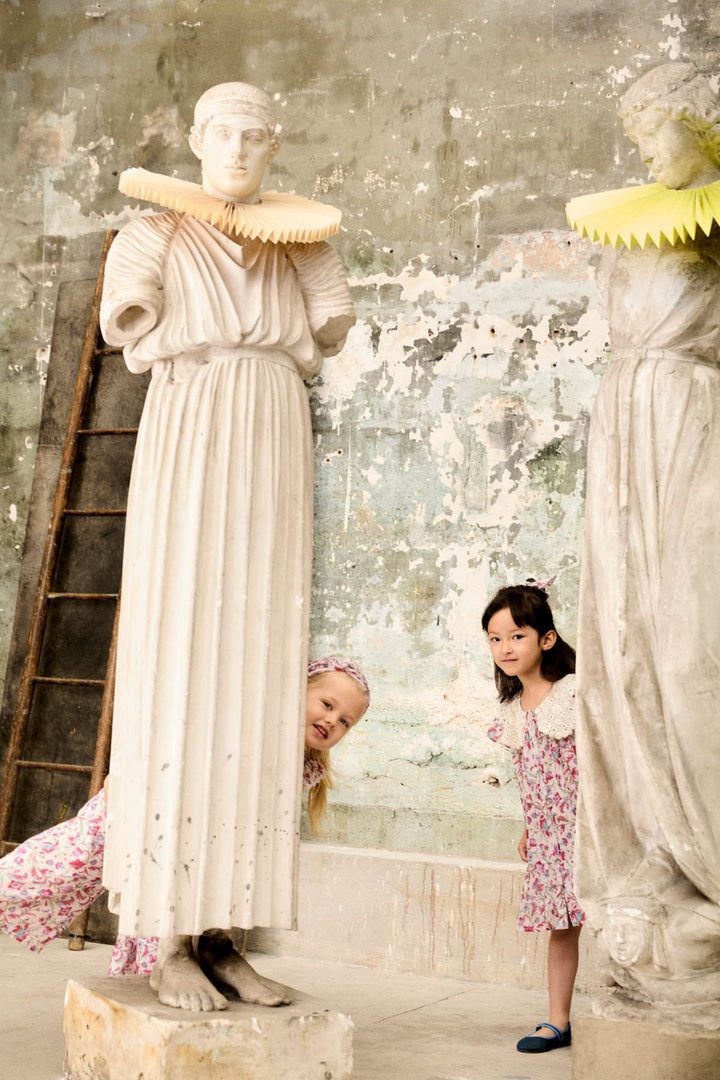 [Louise Misha] Dress Vaina - Cream Floral Haven