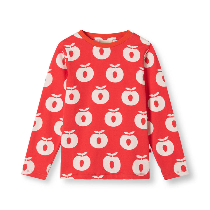 [Smafolk] Gala Long Sleeve With Apple - Poppy