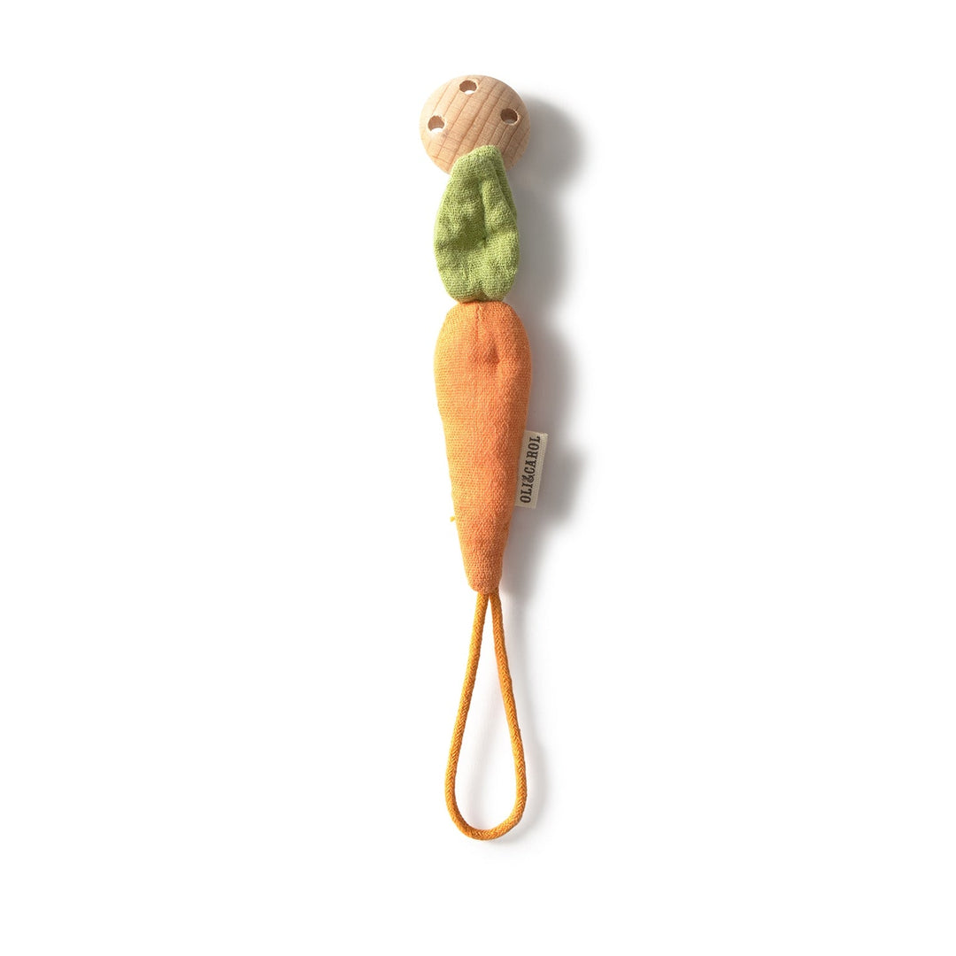 [Oli&Carol]Cathy the Carrot Pacifier Clip