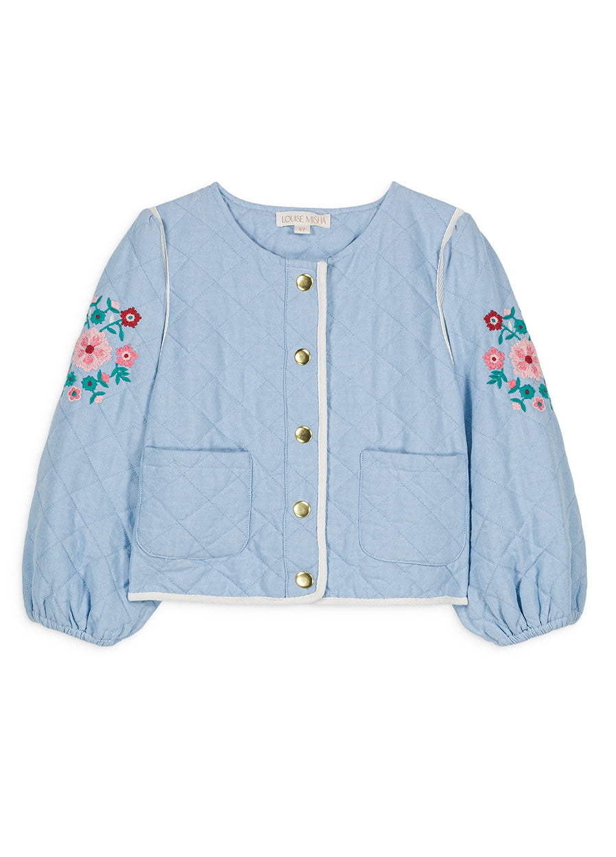 [Louise Misha] Jacket Joulia - Light Blue