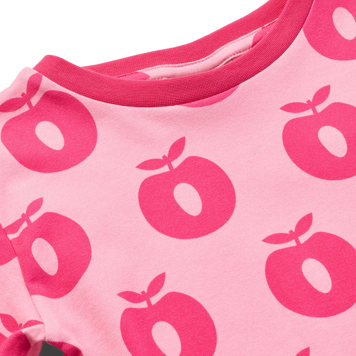 [Smafolk] Jubilee Nightwear Set With Apple - Pink Lilac