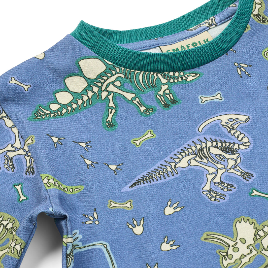 [Smafolk] Jubilee Nightwear Set WithDinosaur - Skyfall