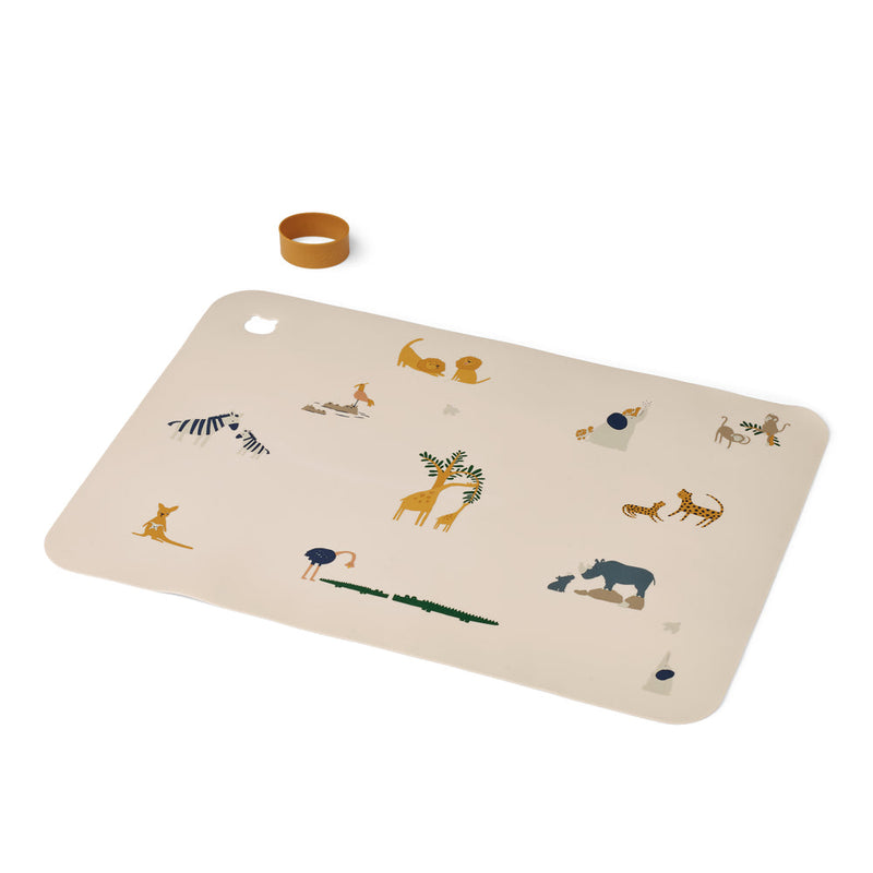 [Liewood] Jude Printed Placemat - All Together Sandy