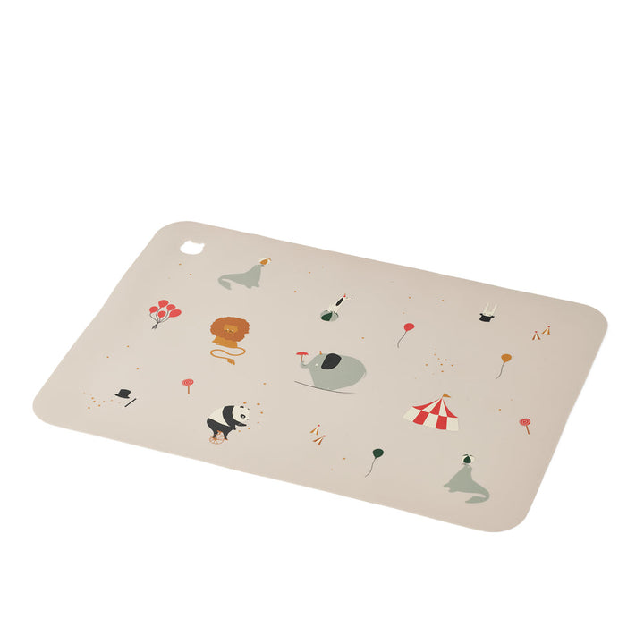 [Liewood] Jude Printed Placemat - Circus Sandy