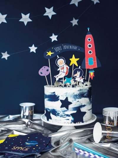 Cake topper Space