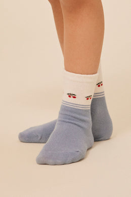 [Konges slojd] 2Pack Cherry Socks - Cherry mix