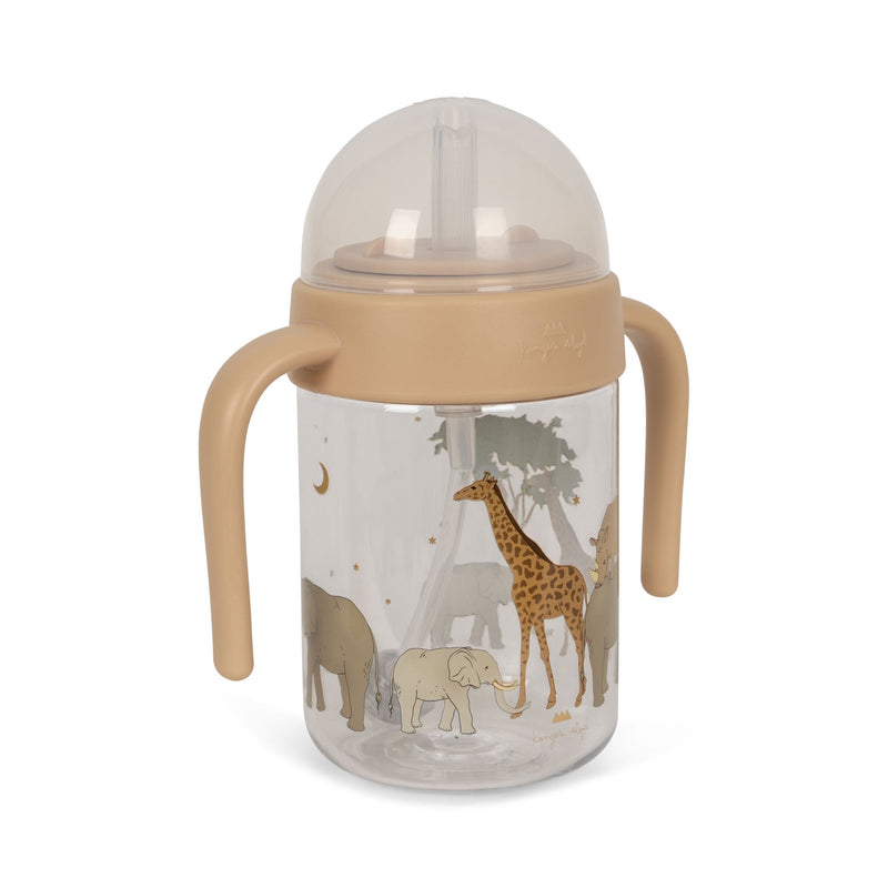 [Konges slojd] Baby Bottle With Handle - Safari