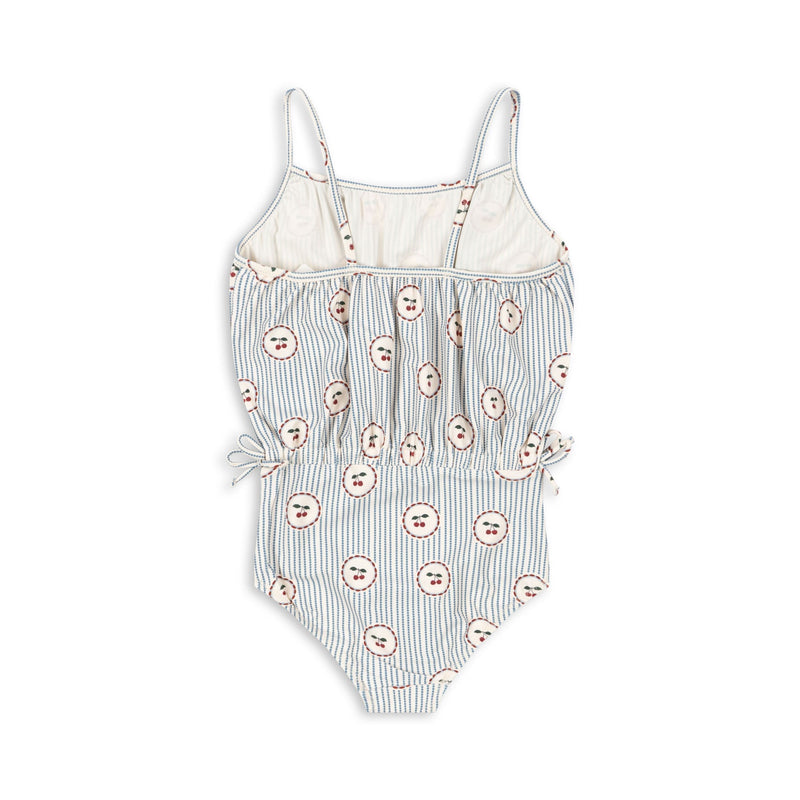 [Konges slojd] Cale Swimsuit - Cherry Stripe