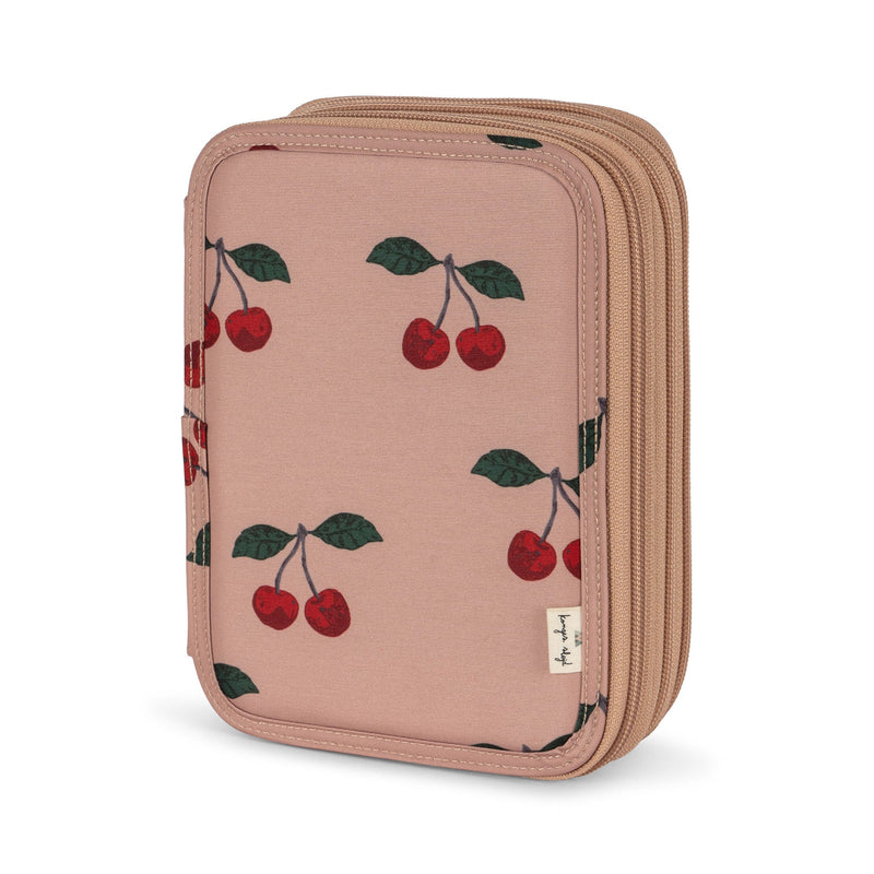 [Konges slojd] Clover Maxi Pencil Case - Ma Grande Cerise Mahogany