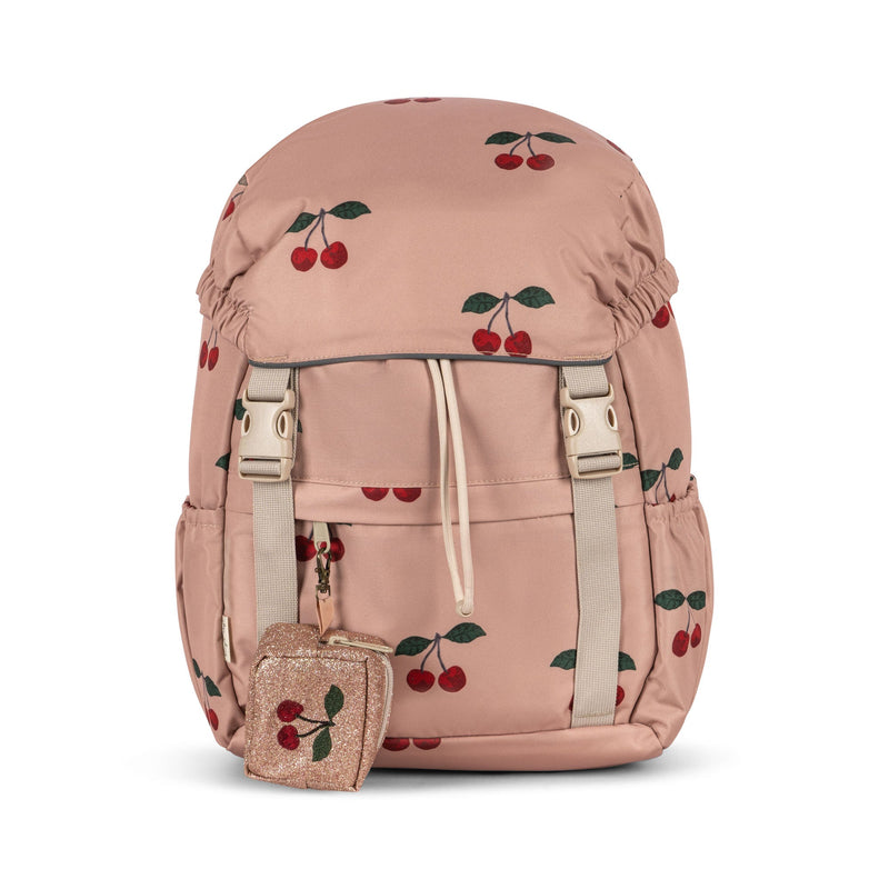 [Konges slojd] Clover SchoolBag - Ma Grande Cerise Mahogany