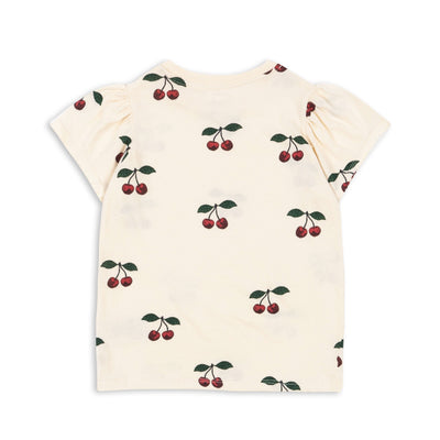 [Konges slojd] Famo Puff Tee GOTS - Ma Grande Cerise 