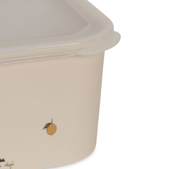 [Konges slojd] Food Container Set - Lemon