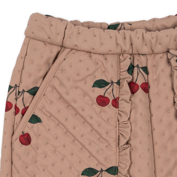 [Konges slojd] Jersey Thermo Pants Frill – Ma Grande Cerise Blush