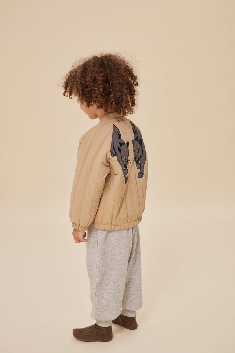 [Konges slojd] Juno Frill Bomber Jacket – Travertine