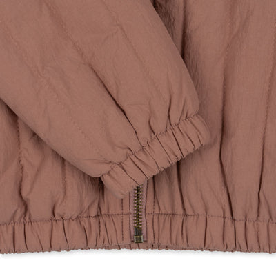 [Konges slojd] Juno Frill Bomber Jacket -Cameo Brown