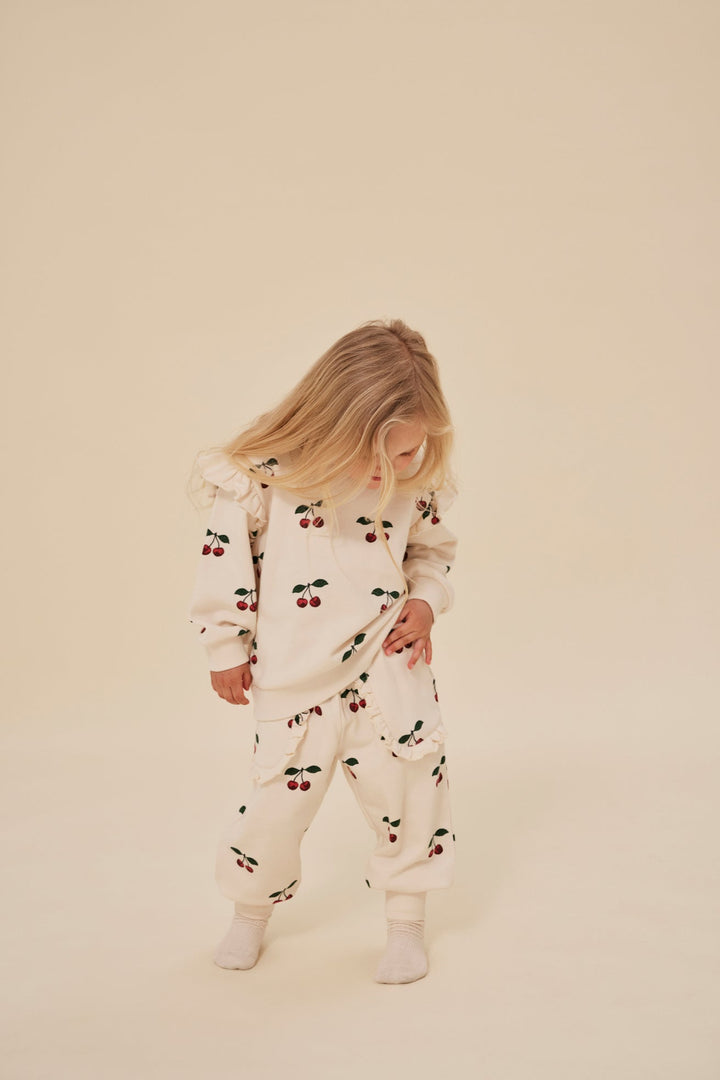 [Konges slojd] Lou Frill Sweatshirt – Ma Grande Cerise