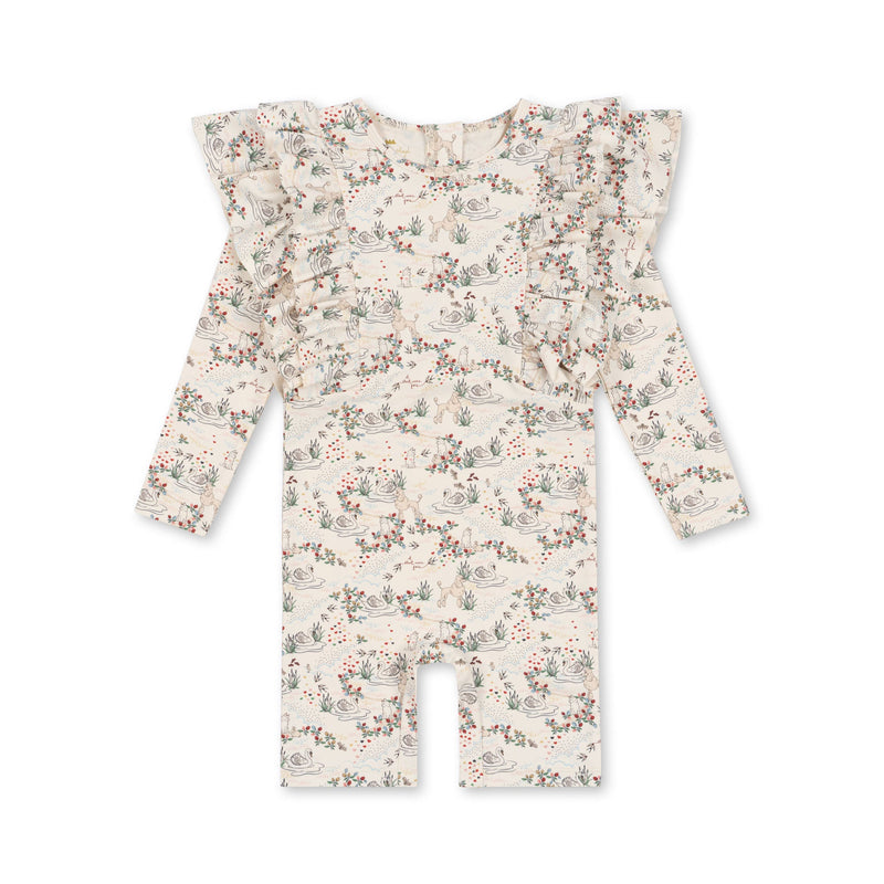 [Konges slojd] Manuca Frill Onesie – Mizumi