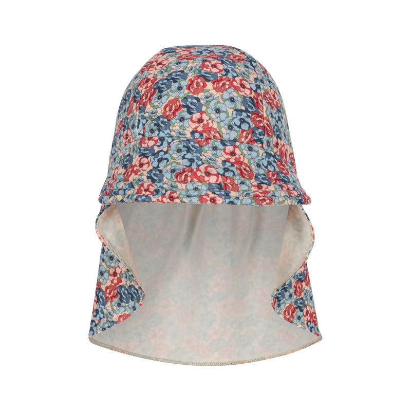 [Konges slojd] Manuca Frill Sun Hat - Rosie Blue