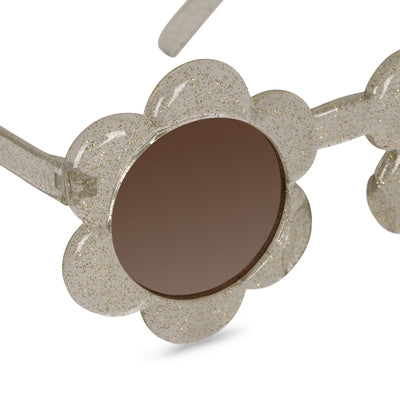 [Konges Sloejd] Sunglasses Junior Flower - Glitter