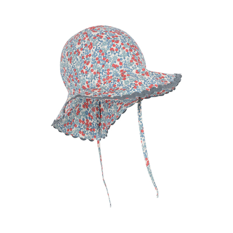 [Konges slojd] Verbena Sun Hat - Bibi Blue