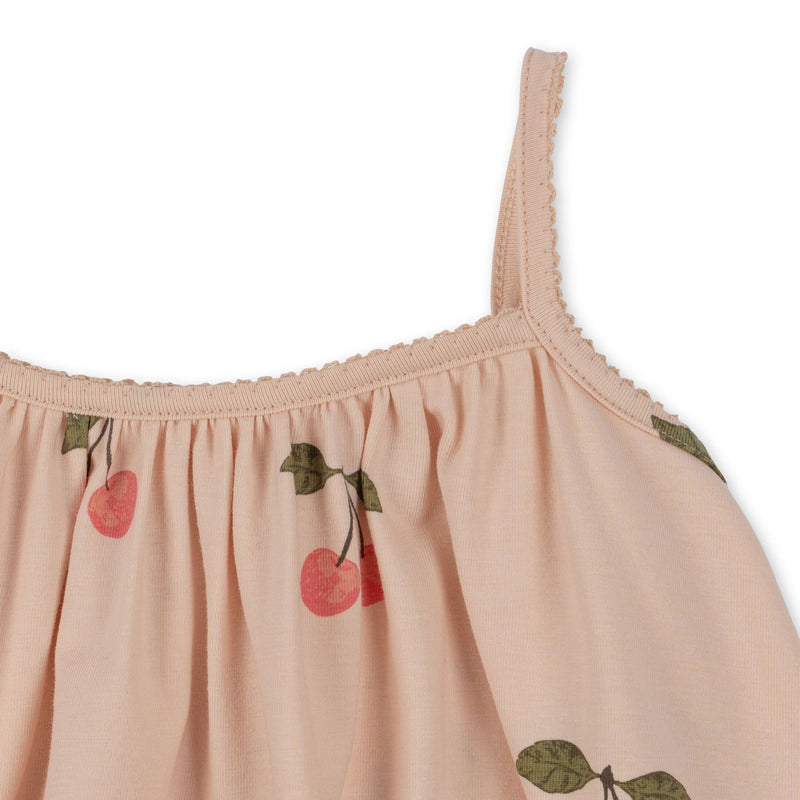 [Konges slojd] Basic Strap Dress GOTS - Ma Grande Cerise Pink