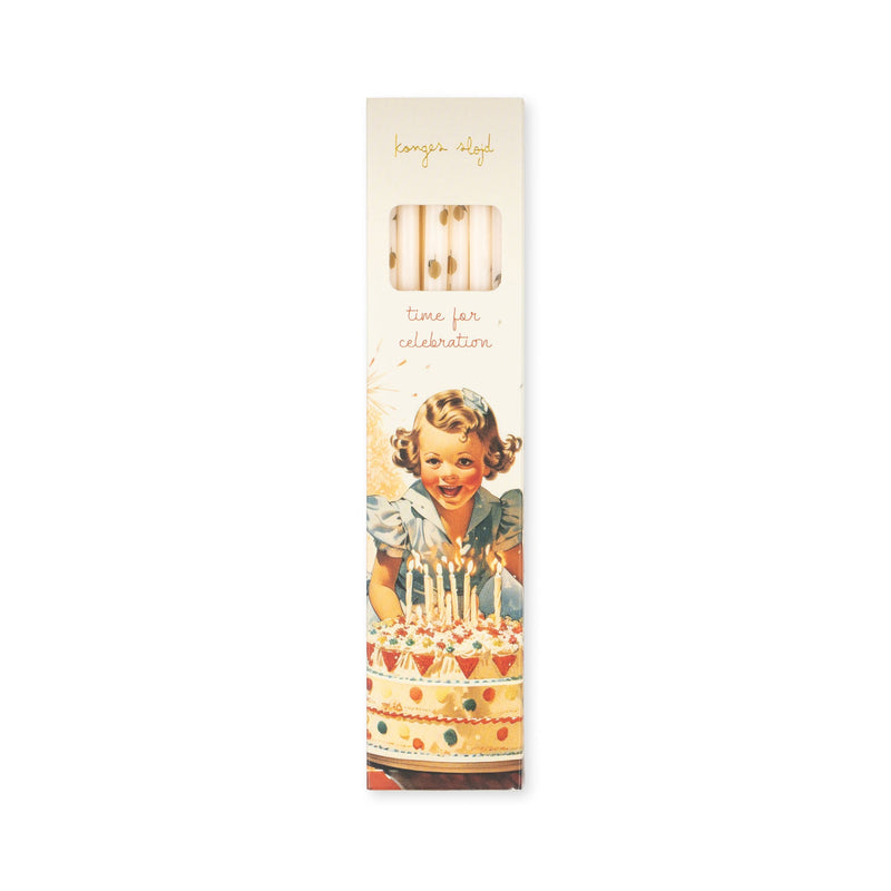 [Konges slojd] Birthday Candles Print - Lemon