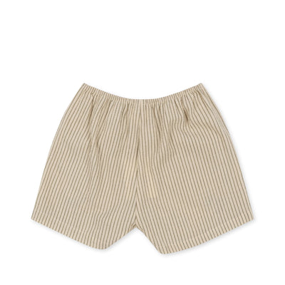 [Konges slojd] Ellie Frill Shorts GOTS - Tea Stripe