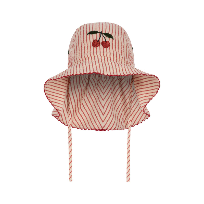 [Konges slojd] Ellie Sun Hat – Amour Stripe