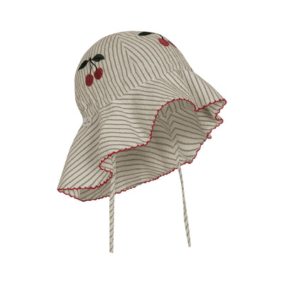 [Konges slojd] Ellie Sun Hat – Tea Stripe