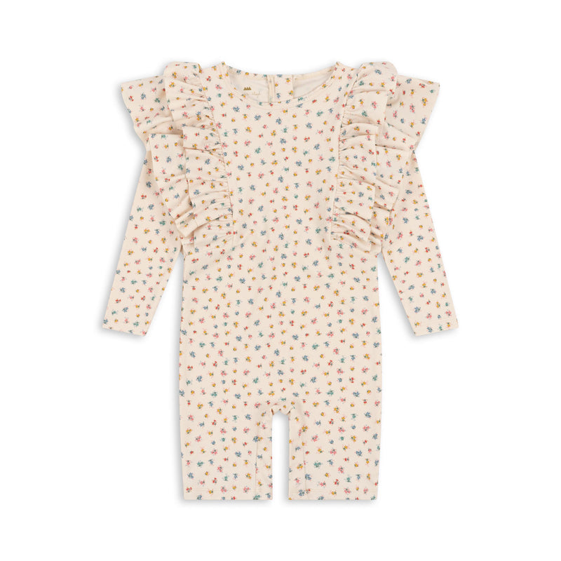 [Konges slojd] Manuca Frill Onesie - Bloomie Sprinkle