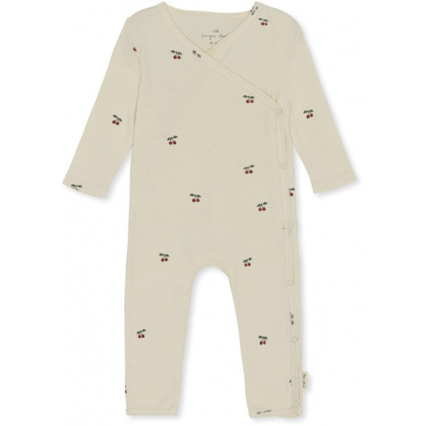 [Konges slojd] Neugeborenes Onesie Gots – Kirsche