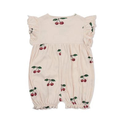 konges sloejd Chleo frill romper gots Ma grande cerise