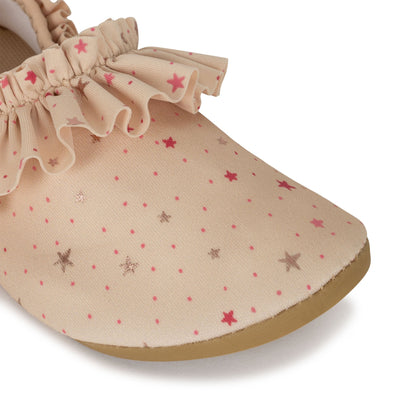 konges slojd Frill swim shoes Etoile pink sparkle