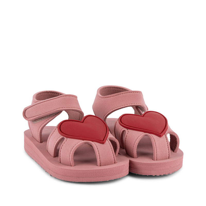 [konges slojd] Sable Heart Sandal - Blush