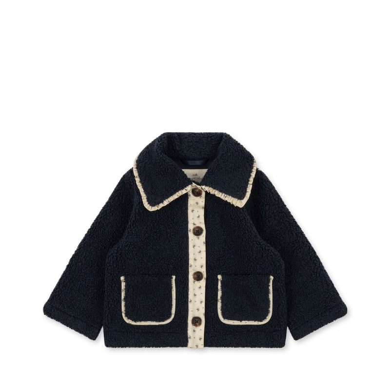 [Konges slojd] Cala Collar Frill Jacket - Total Eclipse