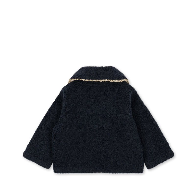 [Konges slojd] Cala Collar Frill Jacket - Total Eclipse