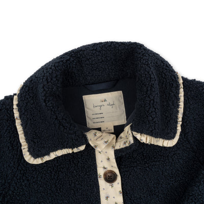 [Konges slojd] Cala Collar Frill Jacket - Total Eclipse