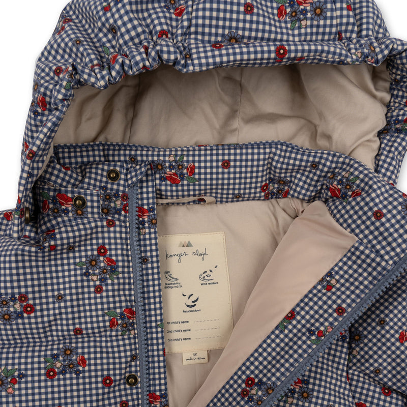 [Konges slojd] Nutti Down Jacket – Blossom Check