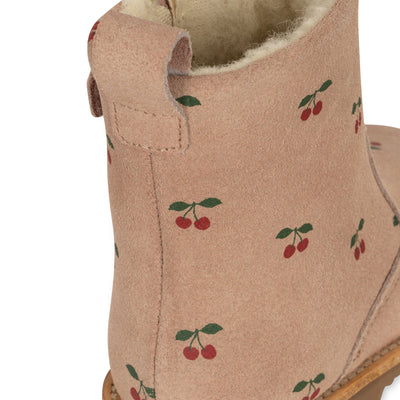 [Konges slojd] Pippi Pull On Boot - Cherry