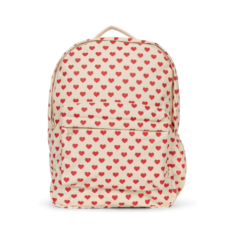 [Konges slojd] Rainy Kids Backpack Midi - Coeur Rouge