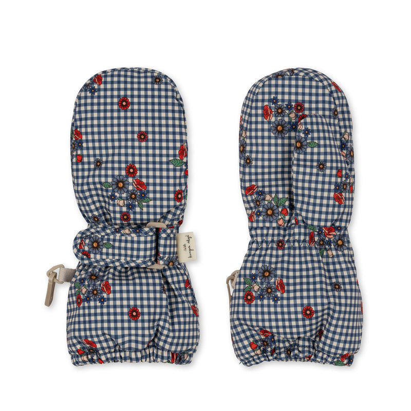 [Konges slojd] Nutti Down Mittens – Blossom Check