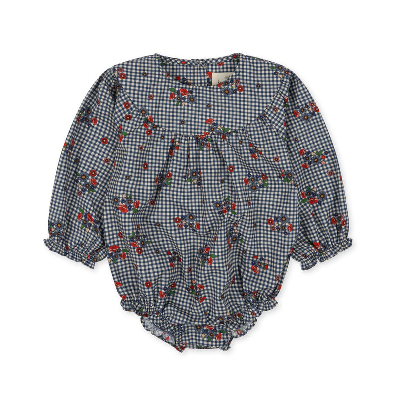 [Konges slojd] Bibi Romper – Blossom Check