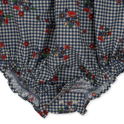 [Konges slojd] Bibi Romper – Blossom Check